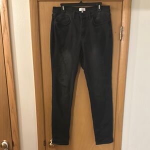 Men's Slim Fit Black Jeans